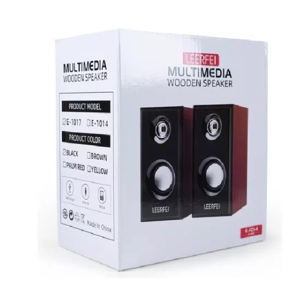 Speaker multimédia wooden preview 1