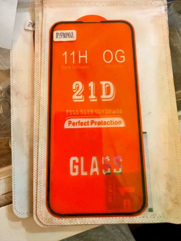 Verre trempé simple iPhone 15 Pro Max