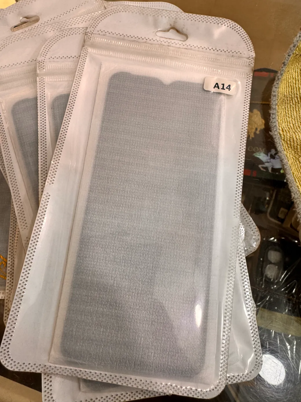 Verre trempé fumé Samsung A14 preview 1