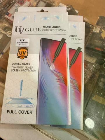 Verre trempé full cover Tecno Spark 20 Pro+