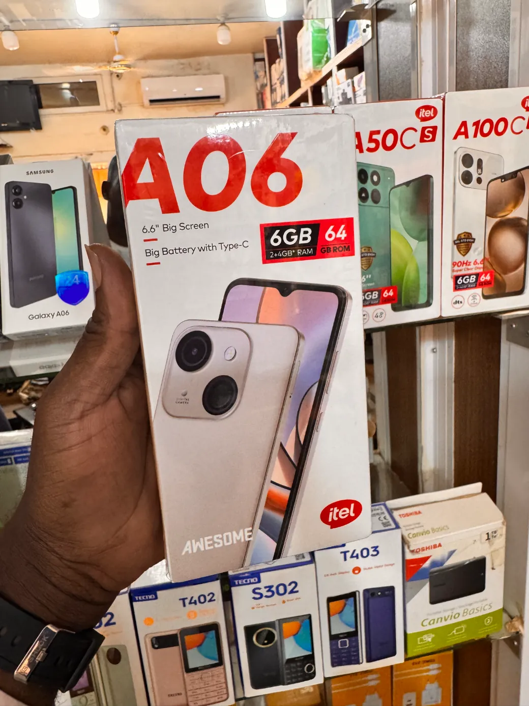 Itel A06 64gb preview 2