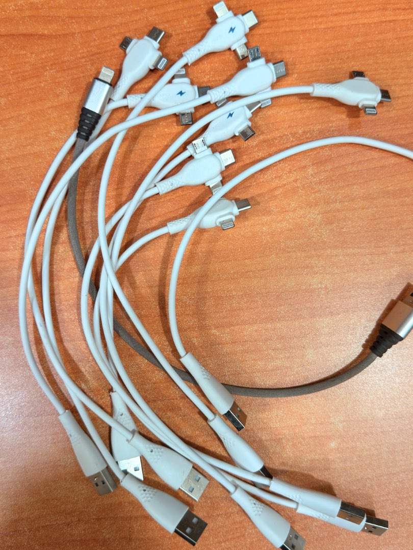 Cable 3 tête courte preview 2