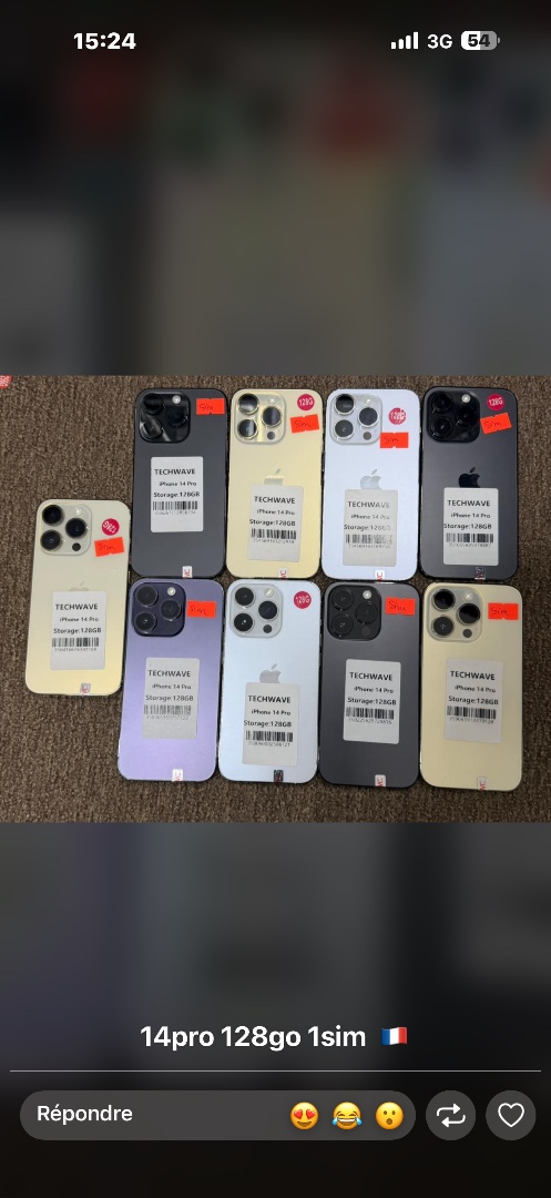 iPhone 14 Pro 256Gb et 128Gb arrivage authentifié preview 1